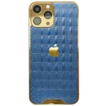 Blue Croc Leather iPhone 16 Pro Pro Max.webp