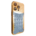 Blue Croc Crystal iPhone 16 Pro and Pro Max