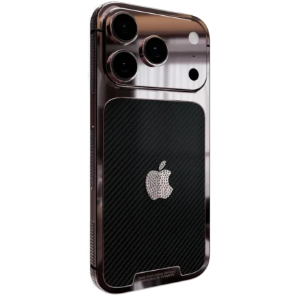 Rose Gold Carbon Diamond iPhone 17 Pro Pro Max.webp